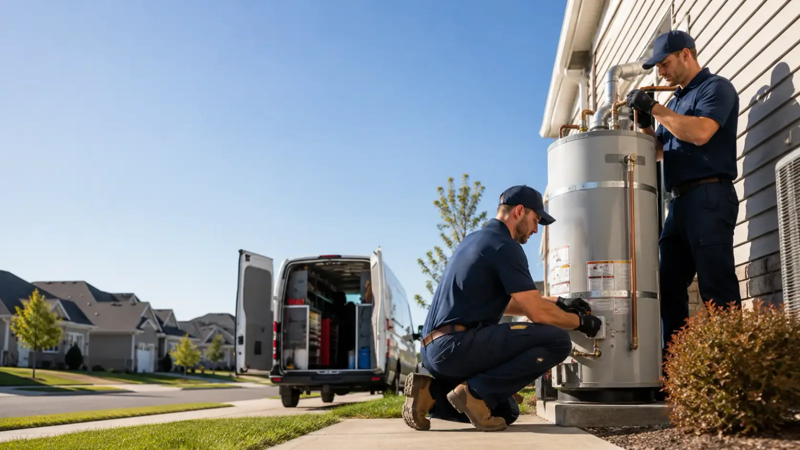 Water Heater Installation in Perth, ND